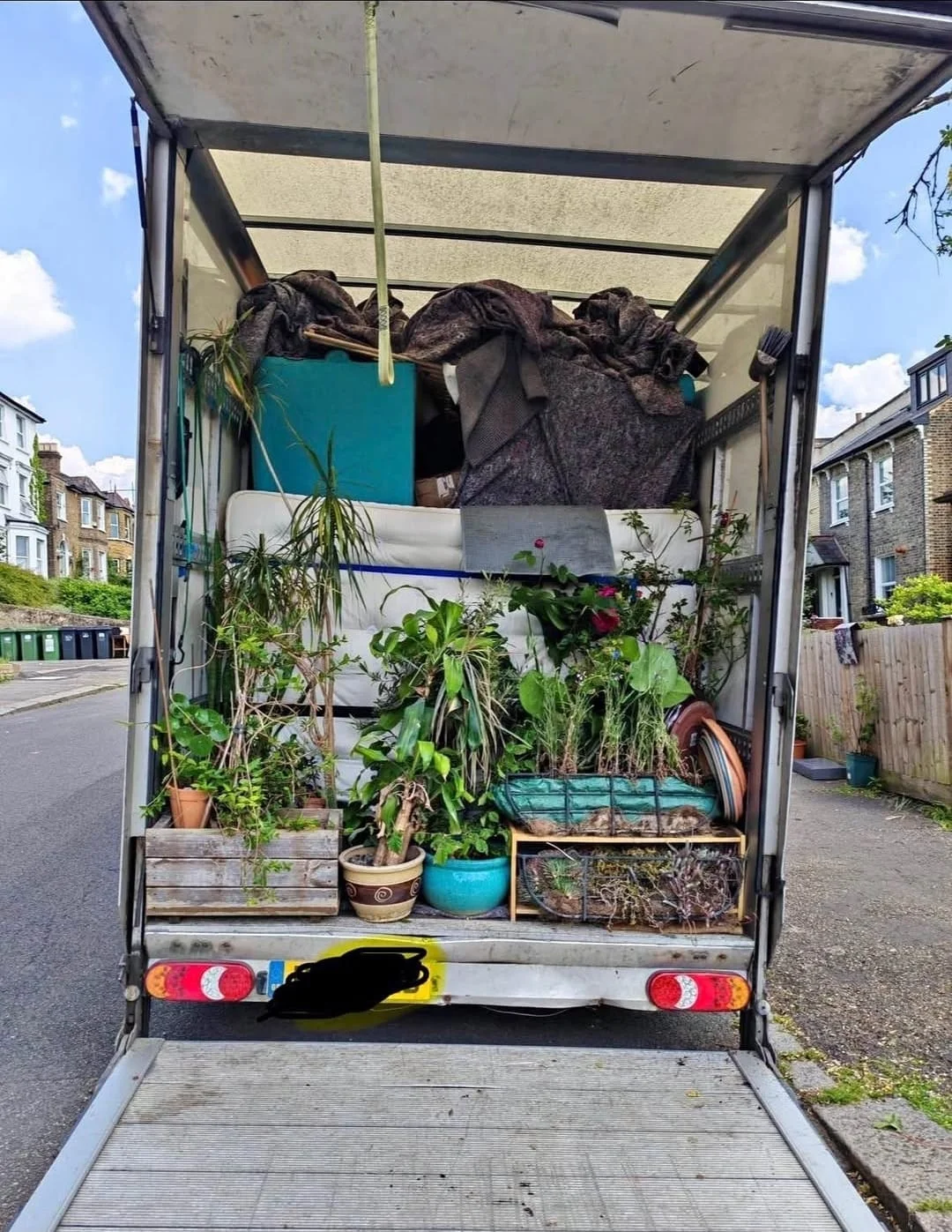 Professional movers team